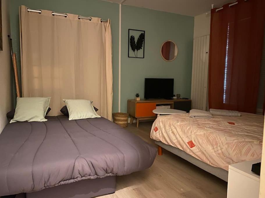 T2 Cosy Proche Hopital + Parking Gratuit Sur Place 欧塞尔 外观 照片